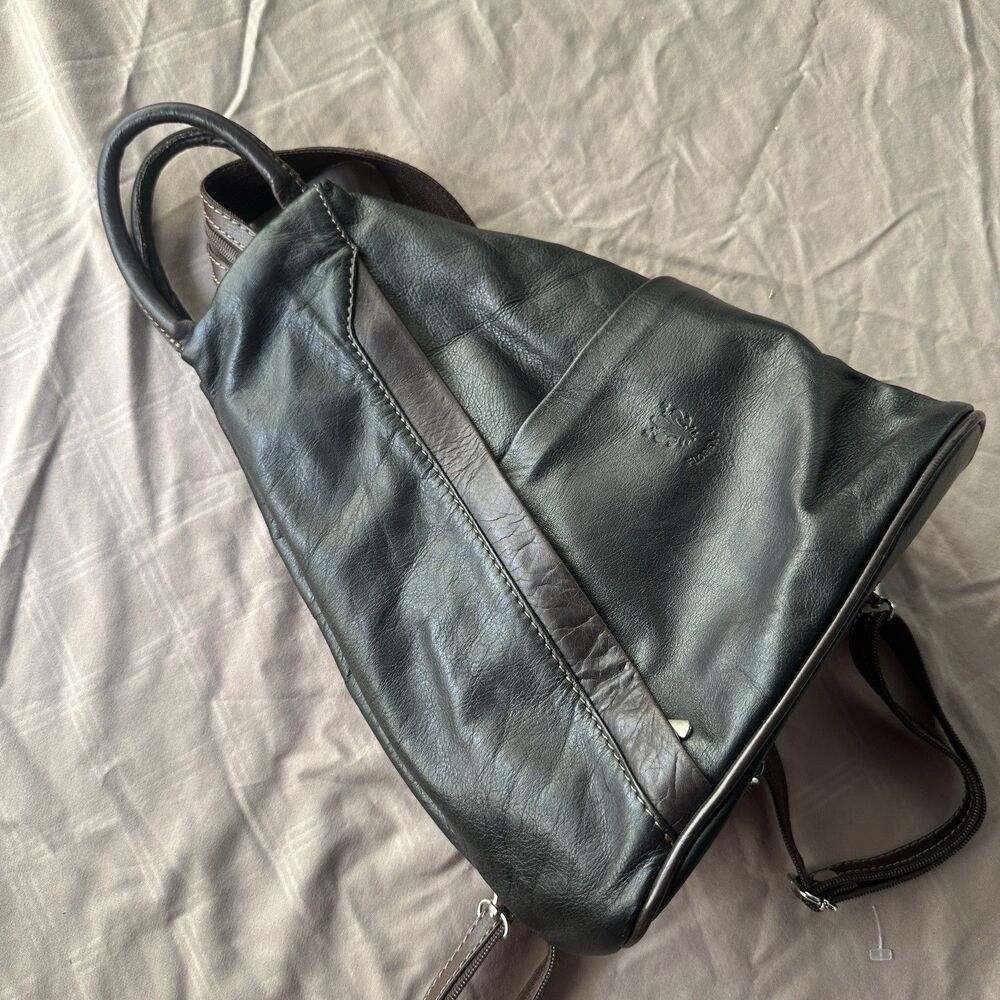 Italian Handmade Leather Bags For Women Elegant Leather Backpack Florence